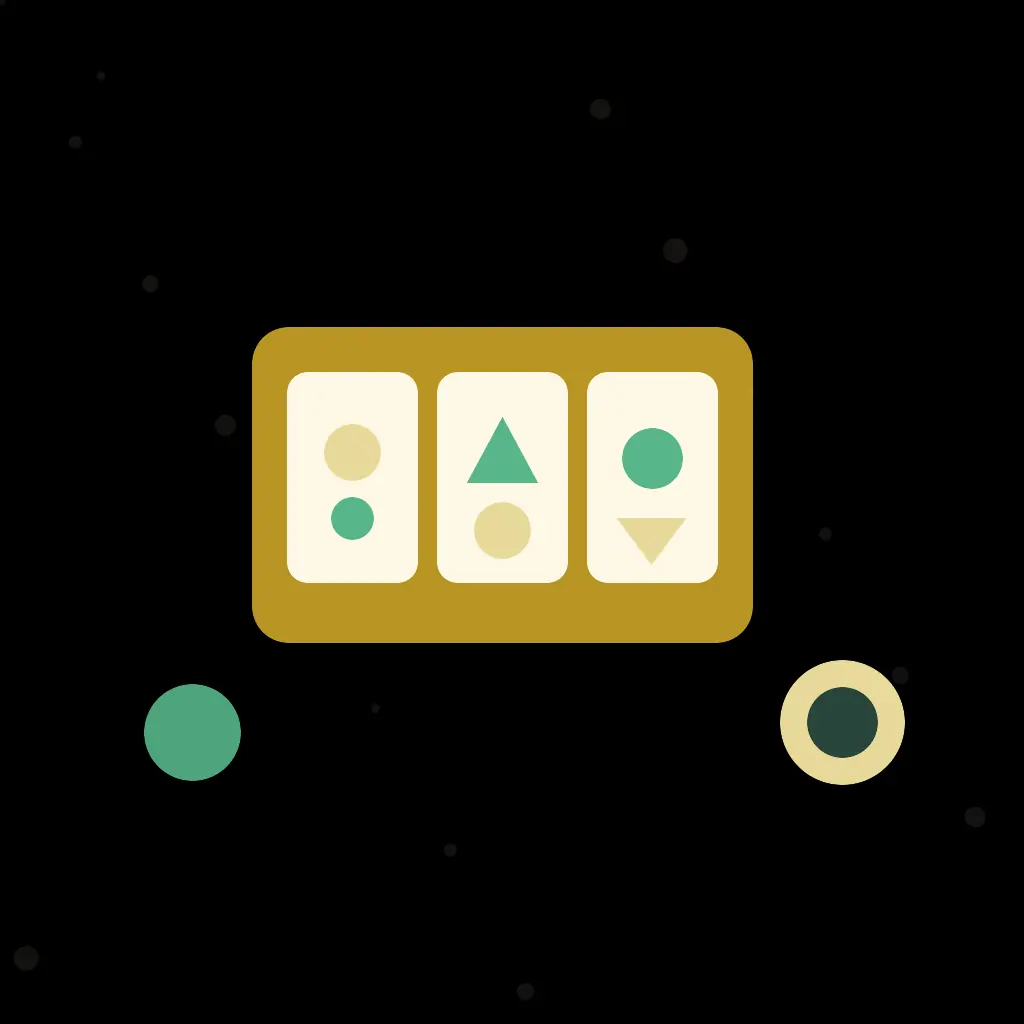 Tessera Betroom con motivo slot e giochi casino generici